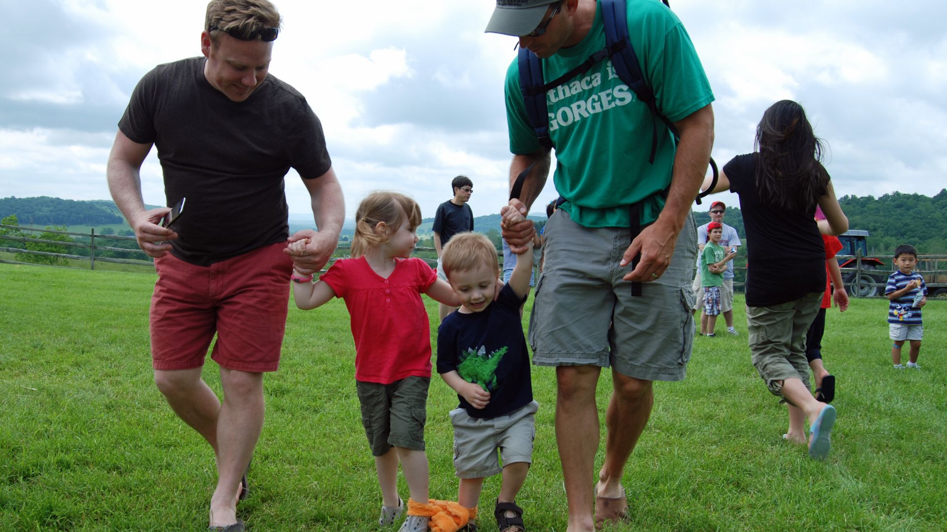 Three-legged race