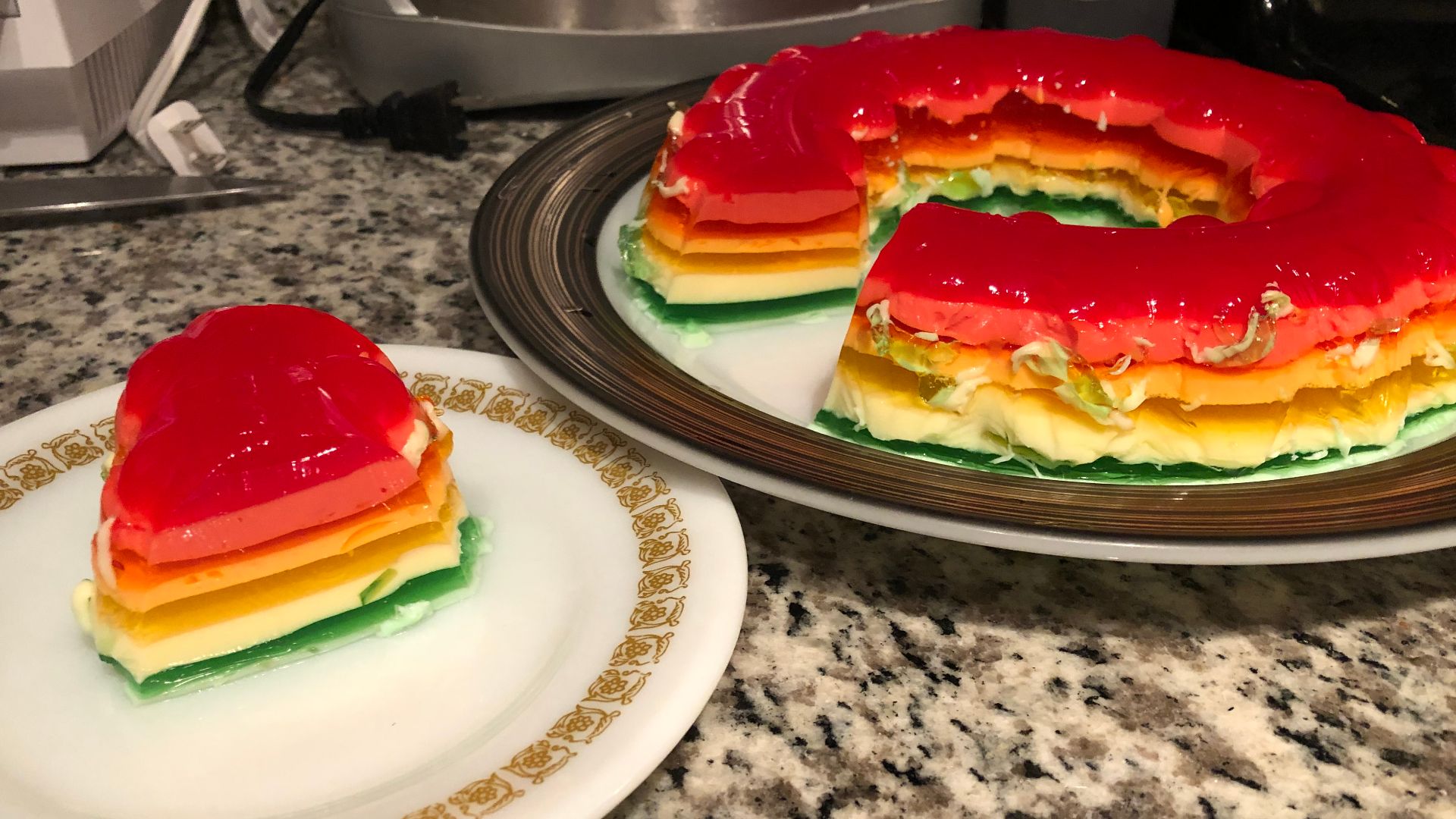 Making a jello mold