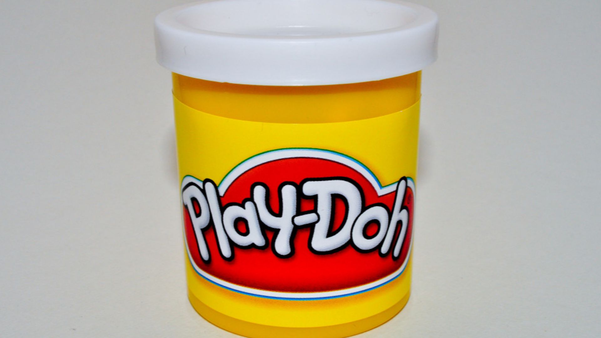 Some Play-Doh in my Homemade Studio.
