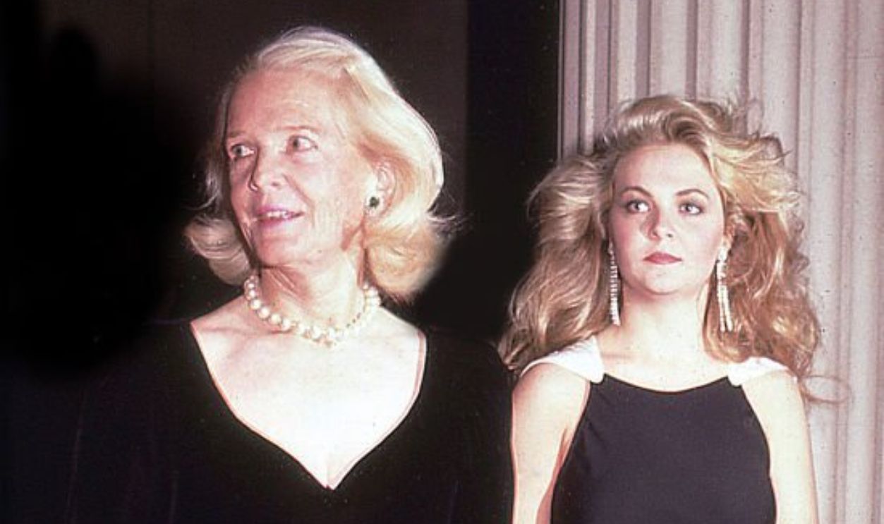 CZ Guest and daughter Cornelia attend the Costume Institute Gala at the Metropolitan Museum of Art, New York, New York, 1981.