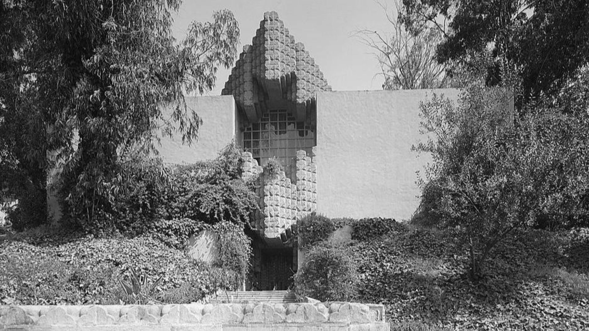The John Sowden House, located in Hollywood, California, USA.