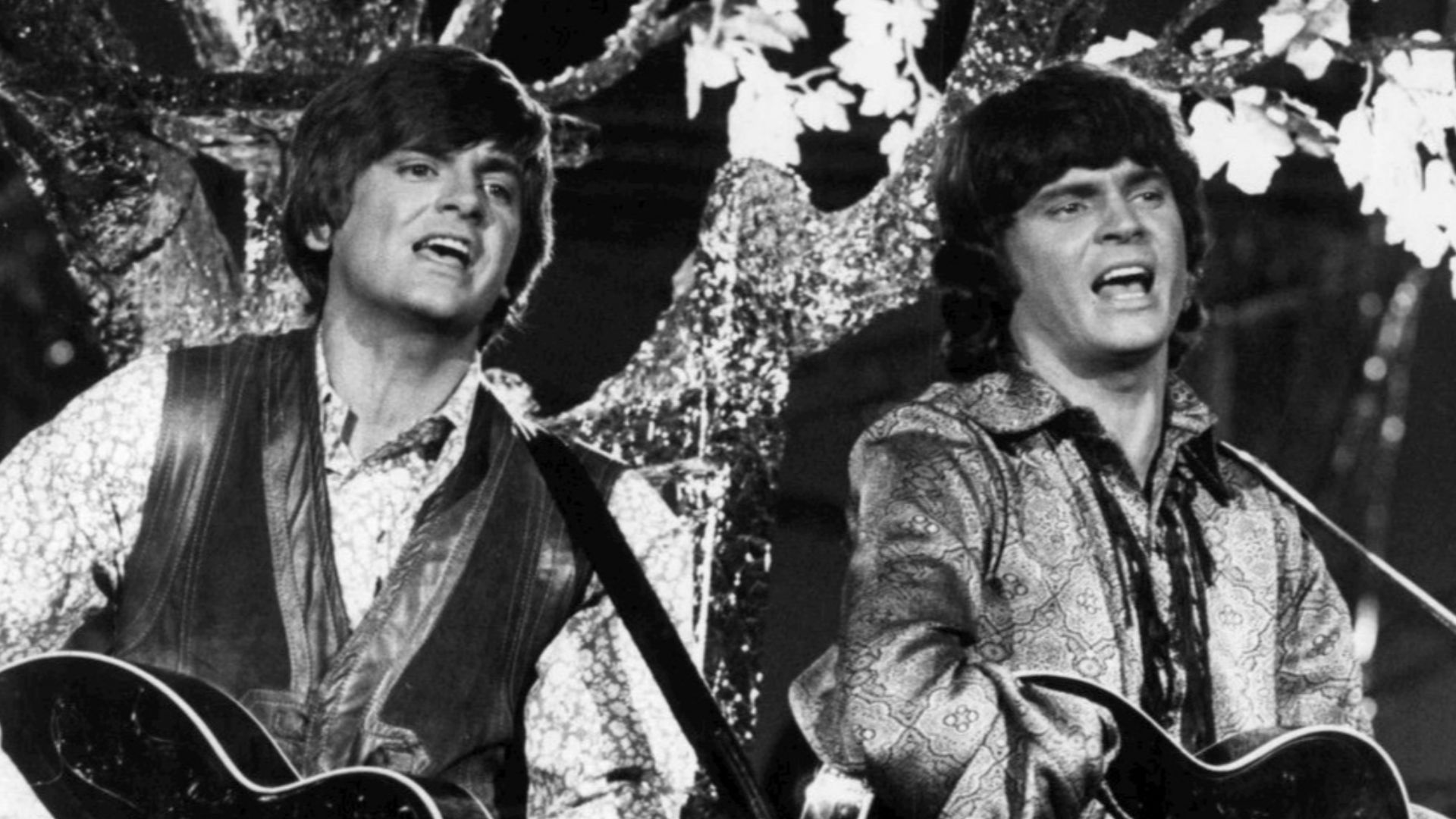 Publicity photo of the Everly Brothers. Their television show was a summer replacement for Johnny Cash's.