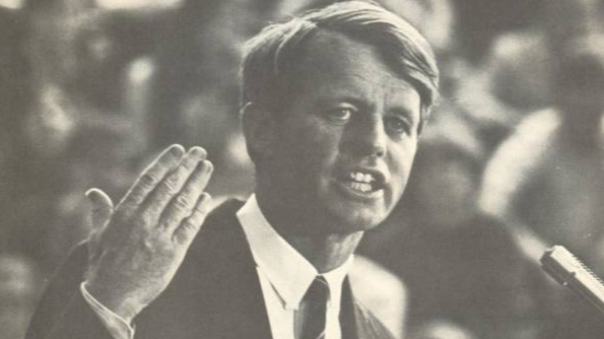 Kennedy 1968 campaign handout for Indiana primary