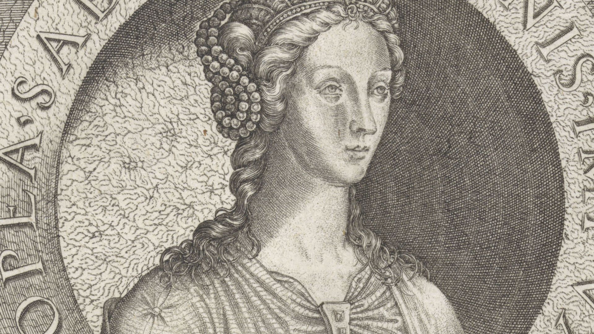 IdentificatieTitel(s): Buste van Poppaea Sabina. Romeinse keizers en keizerinnen (serietitel)Objecttype: prent Objectnummer: RP-P-OB-60.634Catalogusreferentie: Hollstein Dutch 54Opschriften / Merken: verzamelaarsmerk, verso, gestempeld: Lugt 2228; verzame