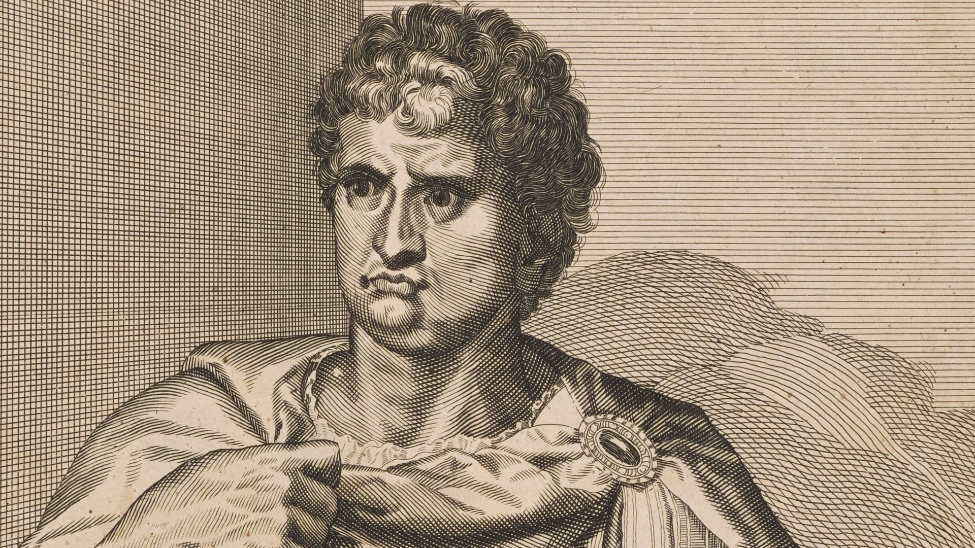 Nero, Emperor of Rome. Line engraving, after A. Sadeler after Titian
Iconographic Collections
Keywords: name; Ægidius Sadeler