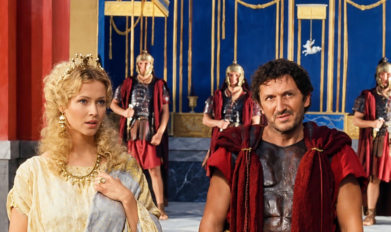 Screenshot from Quo Vadis, Chronos-Film (2001) 