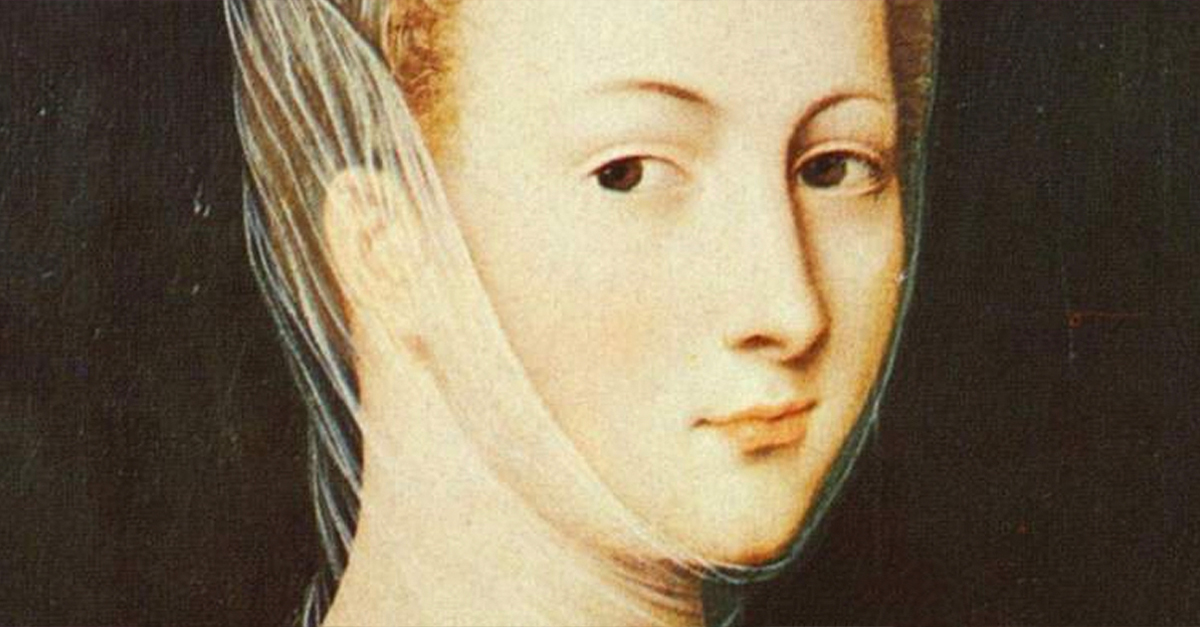 A painting of Nero's wife, Poppaea Sabina