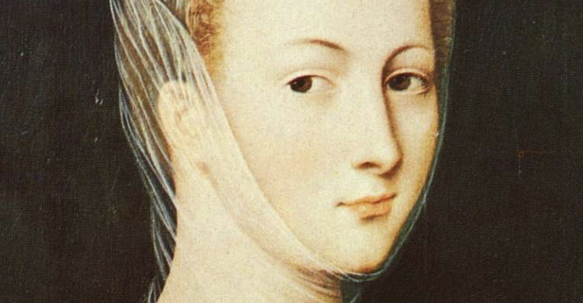 A painting of Nero's wife, Poppaea Sabina