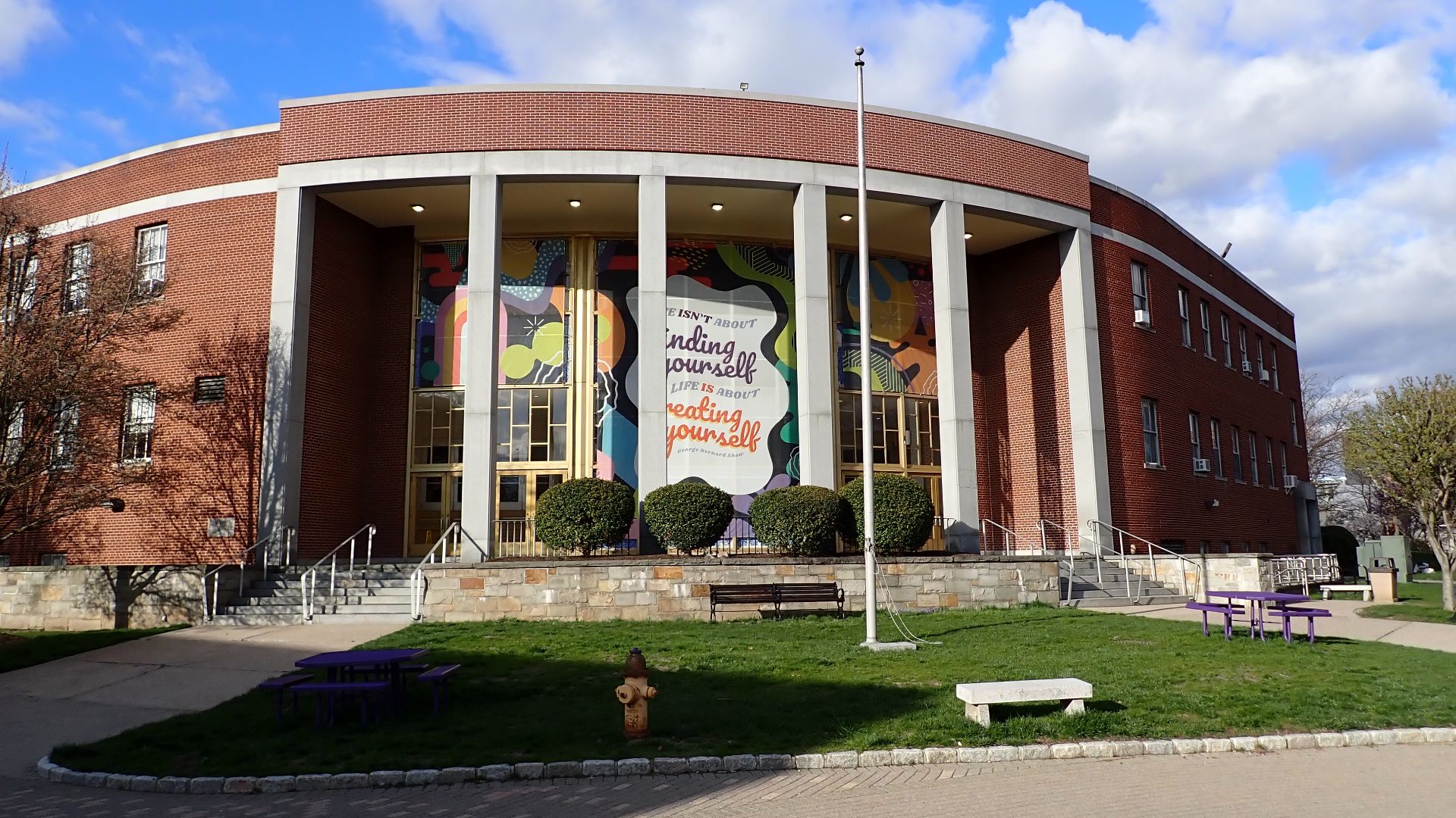 John J. Cox Student Center at the University of Bridgeport, Connecticut.