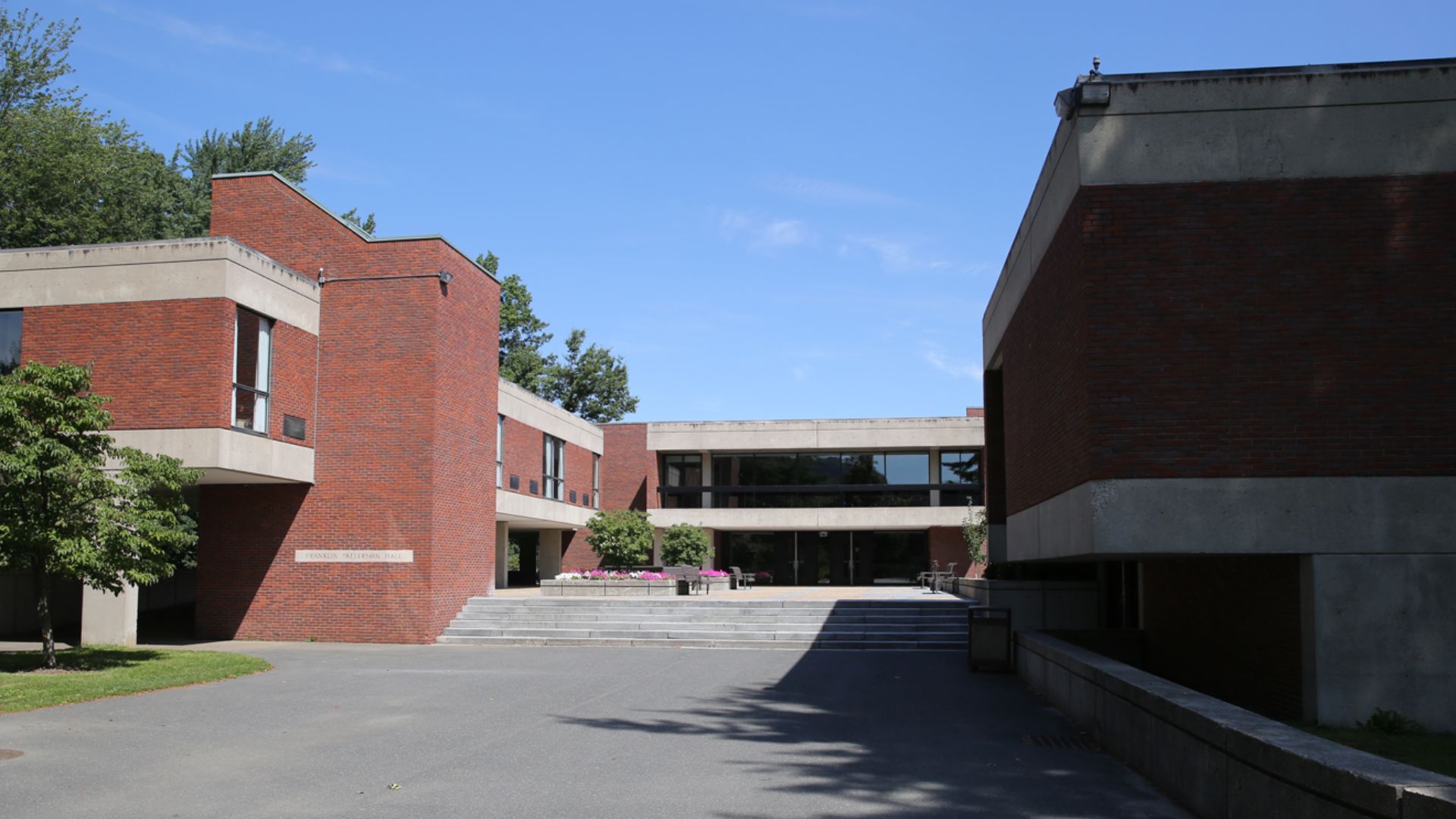 image of Franklin Patterson Hall (FPH), which houses the School of Critical Social Inquiry, lecture halls, seminar classrooms, and offices