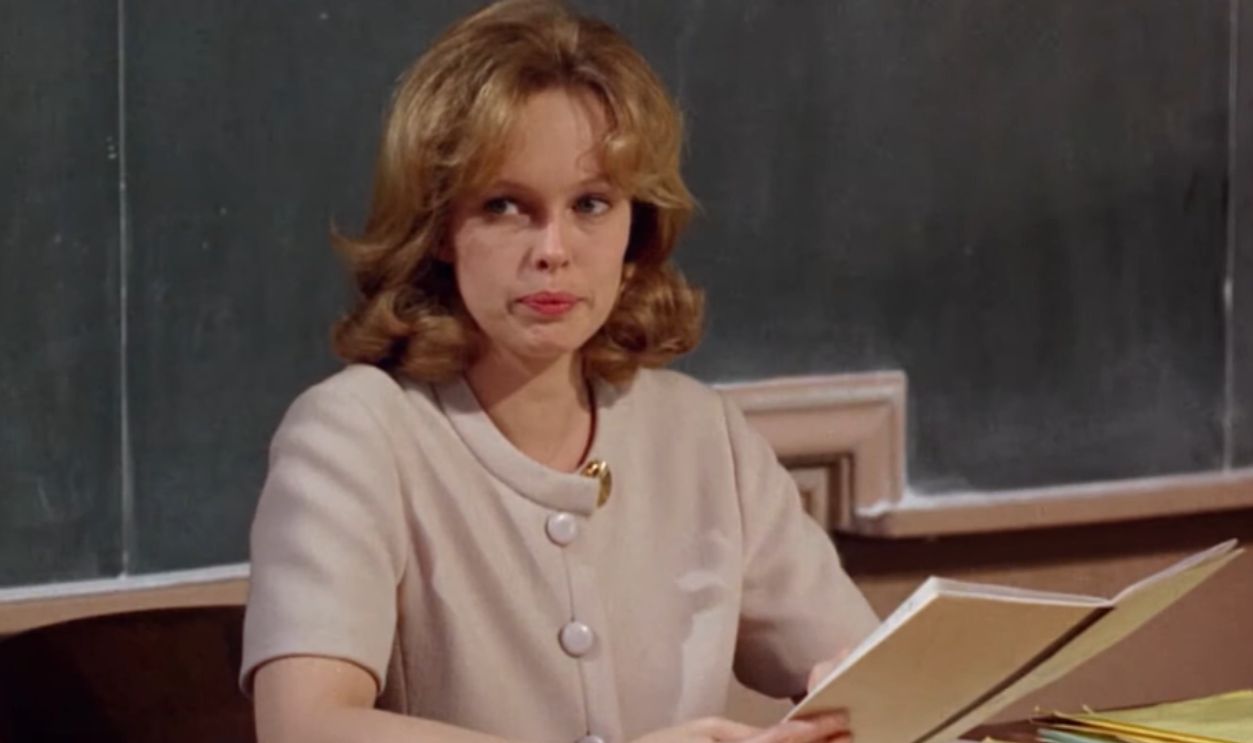 Screenshot from Up the Down Staircase (1967)