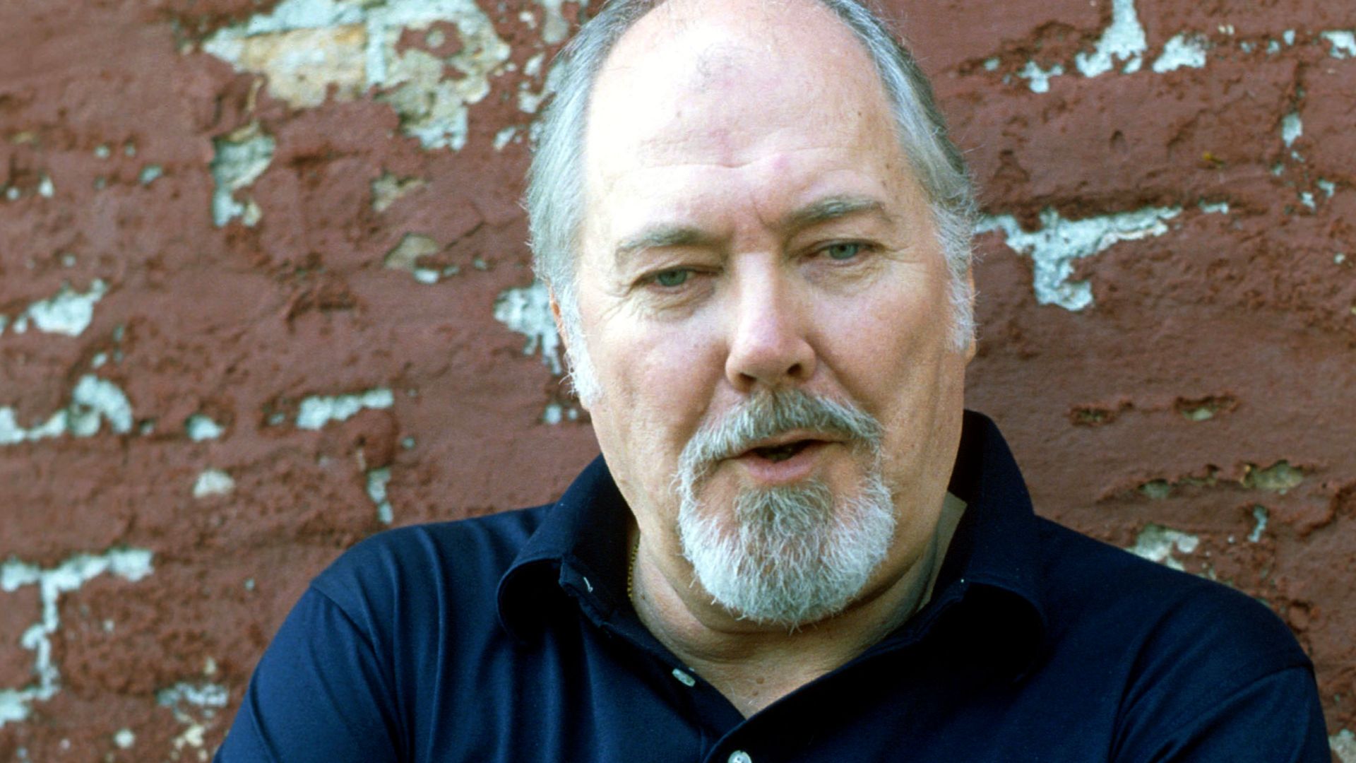 Il regista Robert Altman alla Mostra del Cinema di Venezia nel 1982