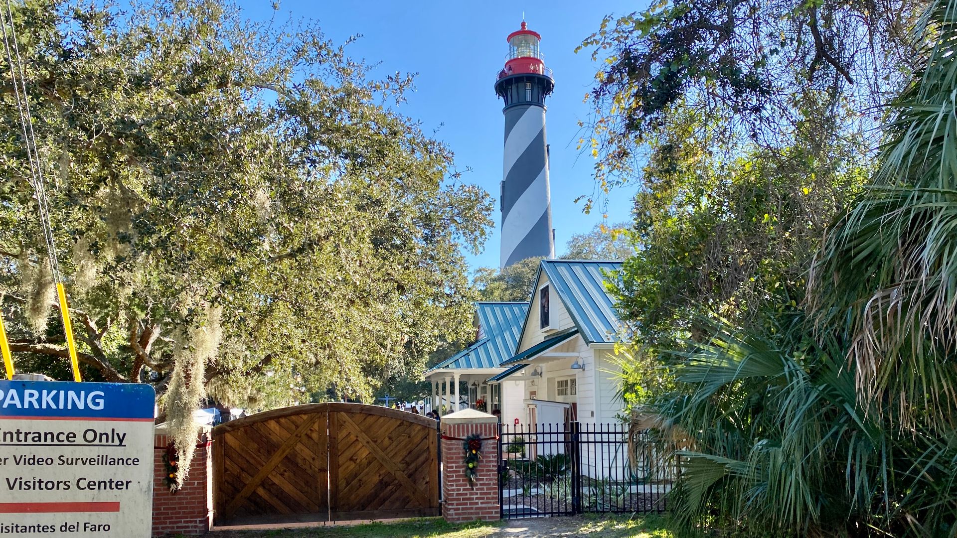 Constructed between 1871 and 1874, the St. Augustine Lighthouse was designed by Paul J. Pelz with a similar appearance to several other brick lighthouse towers designed by the same architect in the southeastern United States.  The present St. Augustine Li