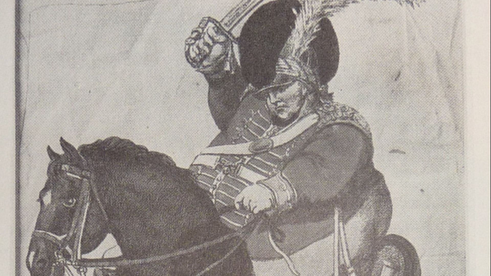 Karikatur: Daniel Lambert greift Napoleon Bonaparte an. Newarkes House Museum, Leicester