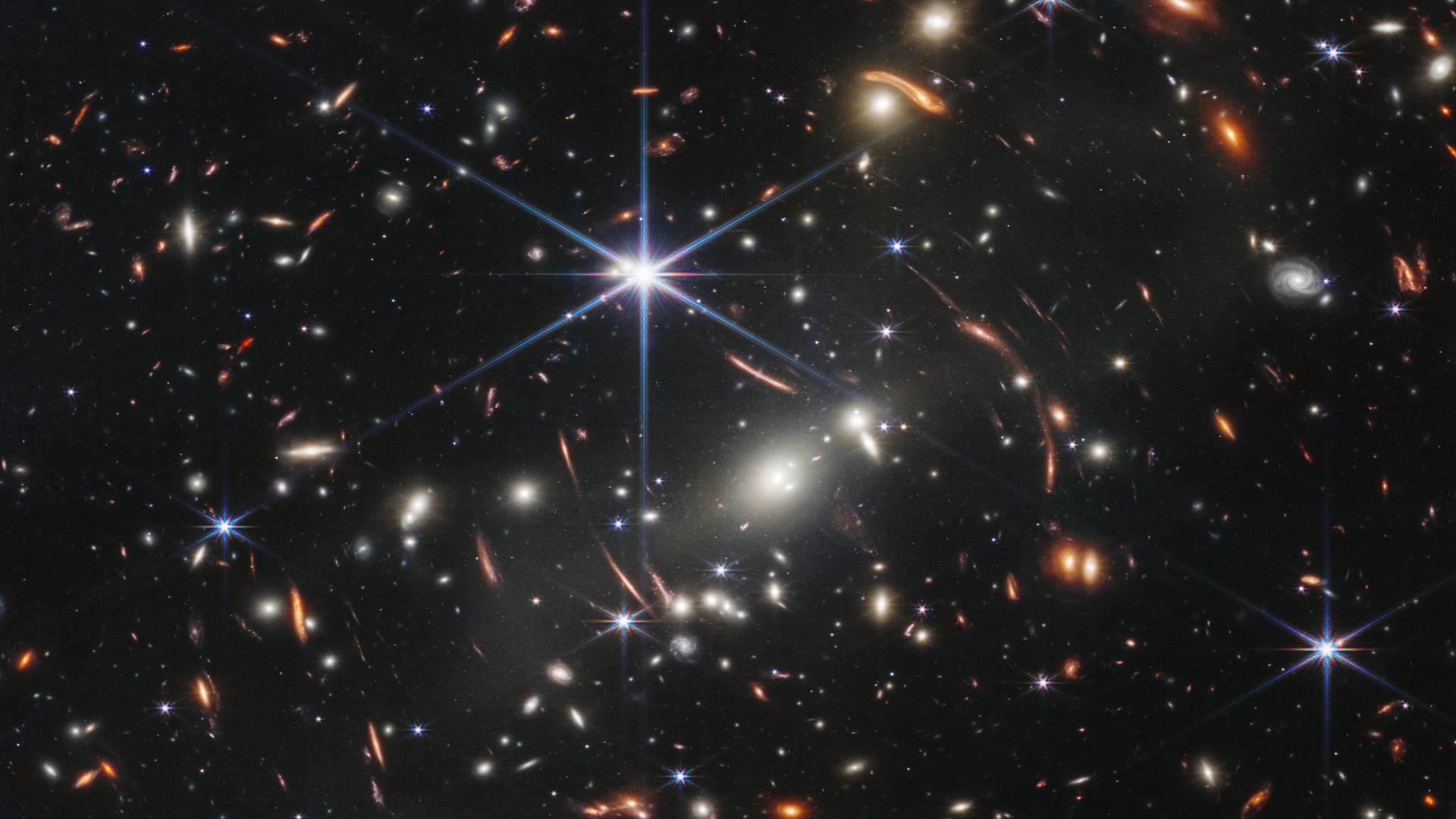 SMACS 0723-73 (1RXS J072319.7-732735, SMACS J0723.3-7327)
NASA’s James Webb Space Telescope has produced the deepest and sharpest infrared image of the distant universe to date. Known as Webb’s First Deep Field, this image of galaxy cluster SMACS 0723 is 