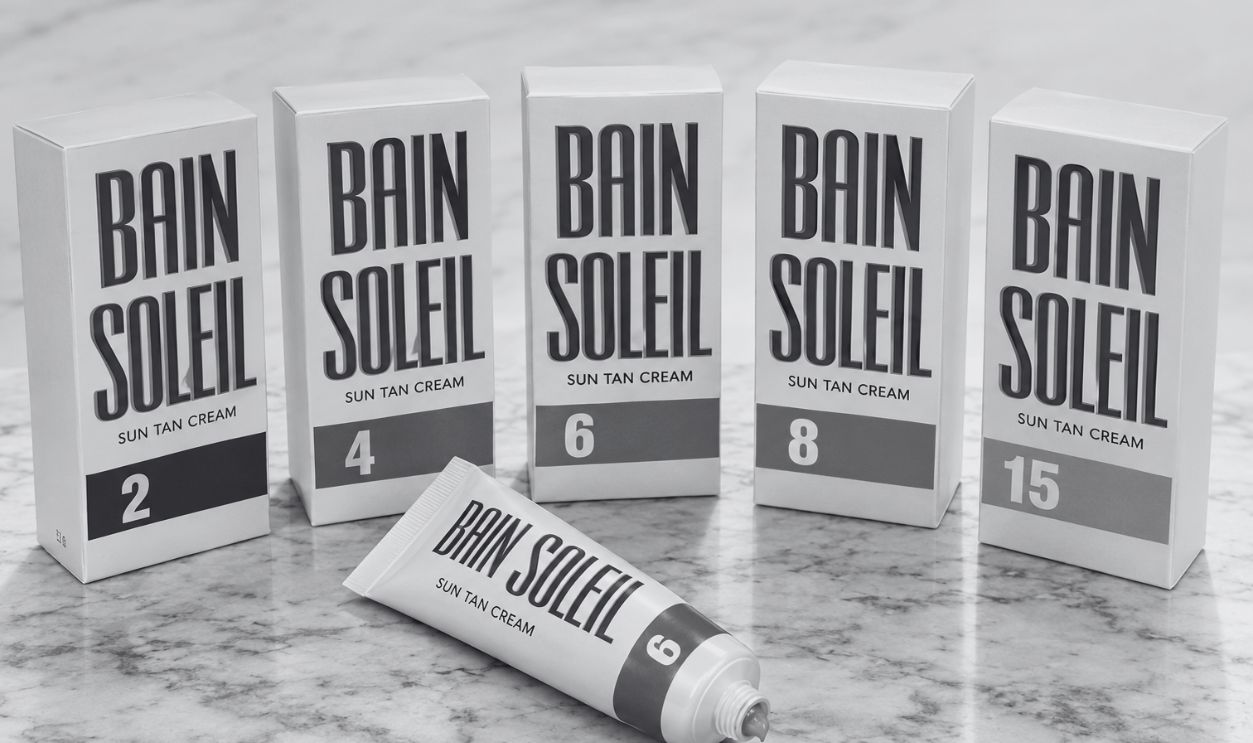Screenshot from Bain De Soleil Commercial, Charles of the Ritz  (1983) 