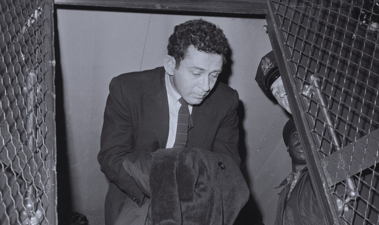 Gettyimages - 515247252, Norman Mailer Leaving Paddy Wagon