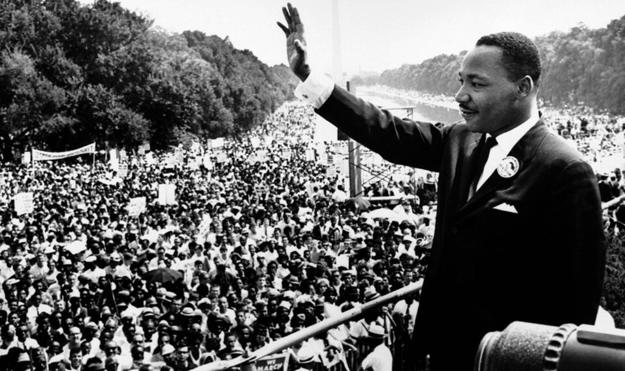 Martin Luther King gave his ‘I Have a Dream’ speech Crowd