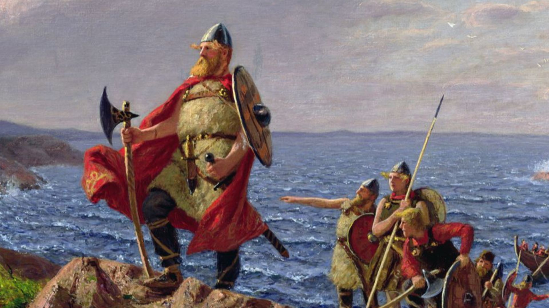 File:Leif Erikson Discovers America Hans Dahl.jpg