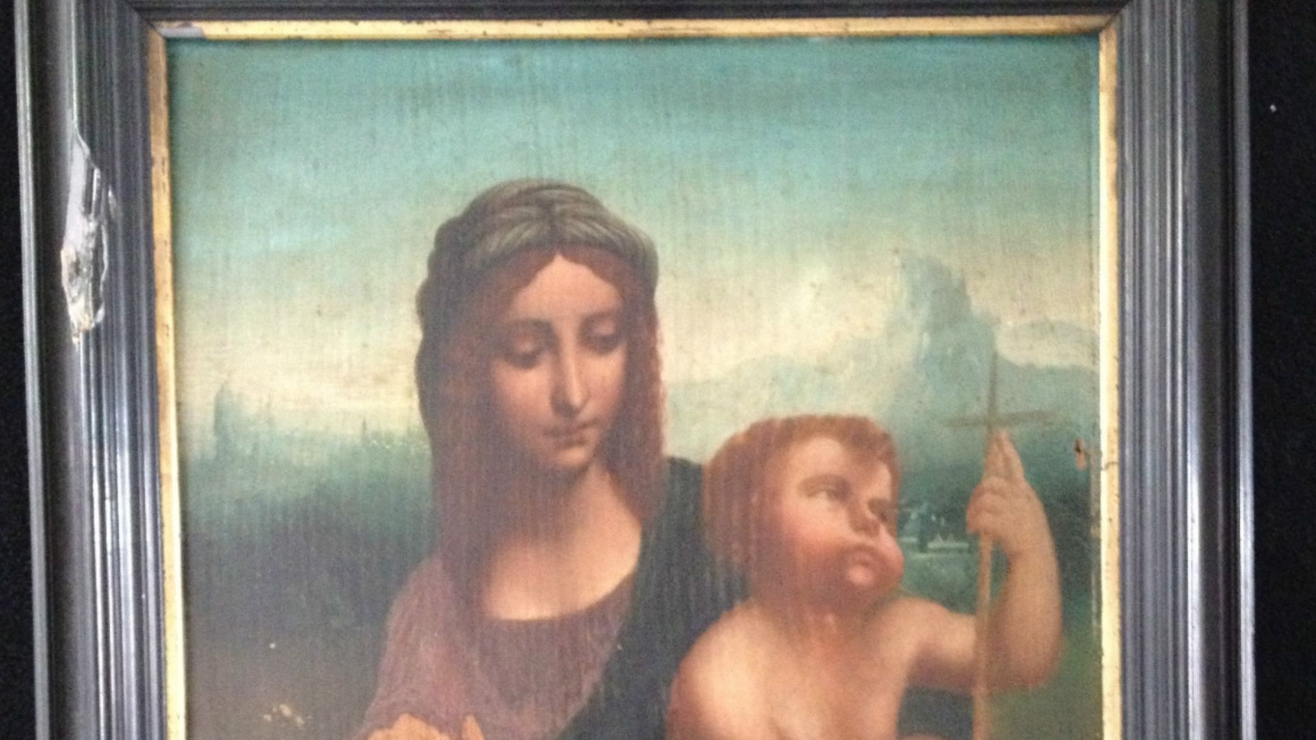 File:Madonna of the Yarnwinder - italian private collection version.JPG