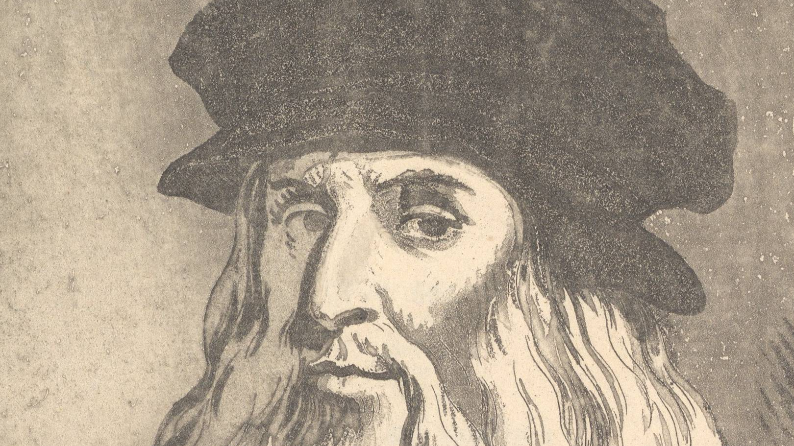 Portrait Of Leonardo Da Vinci