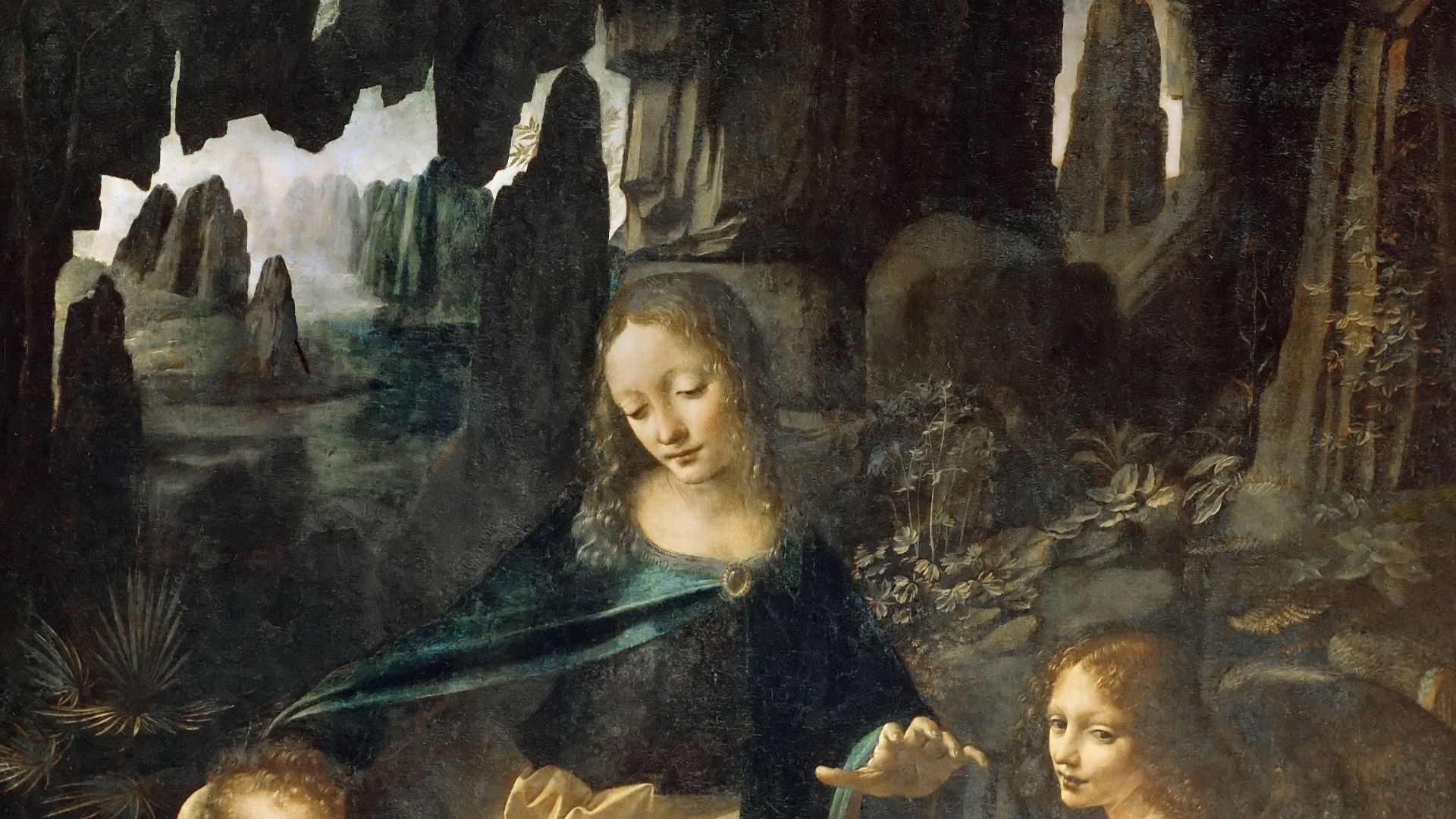 File:Leonardo Da Vinci - Vergine delle Rocce (Louvre).jpg