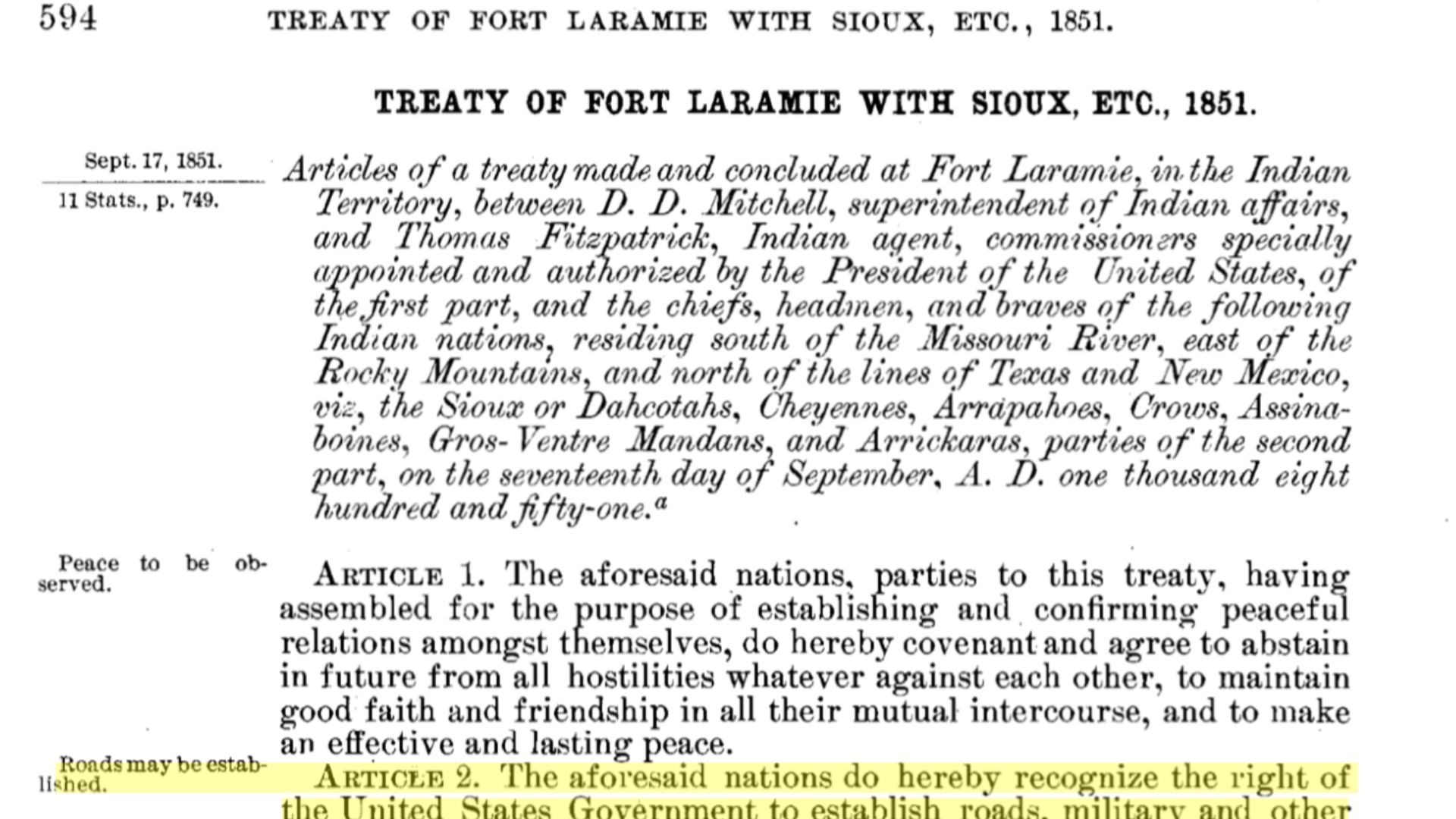 File:Fort Laramie treaty (1851), Article 2, Roads may be established.png
