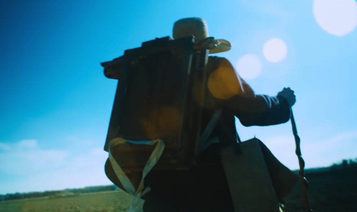 Screenshot from At Eternity’s Gate (2018)