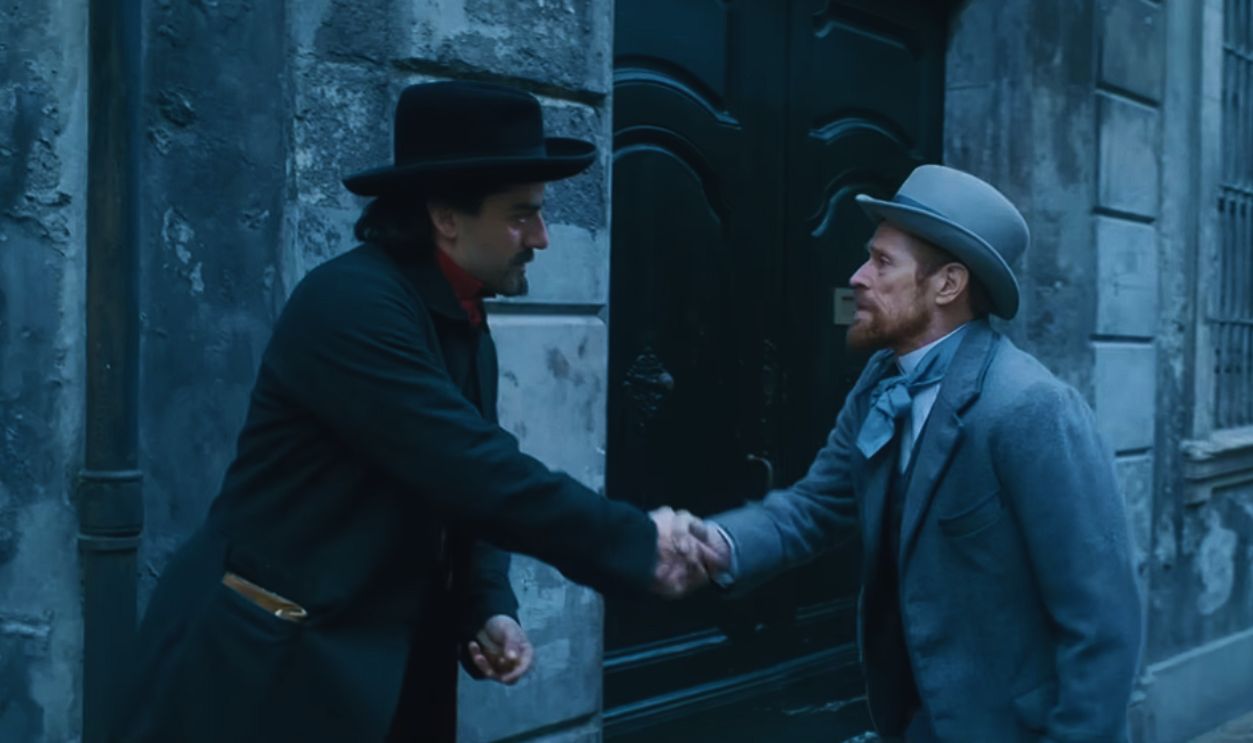 Screenshot from At Eternity’s Gate (2018)