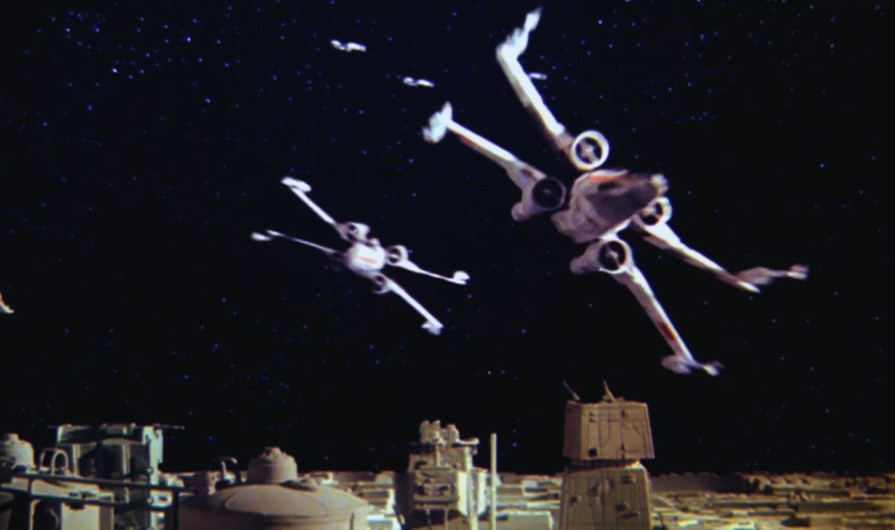 Screenshot from Star Wars: A New Hope (1977)