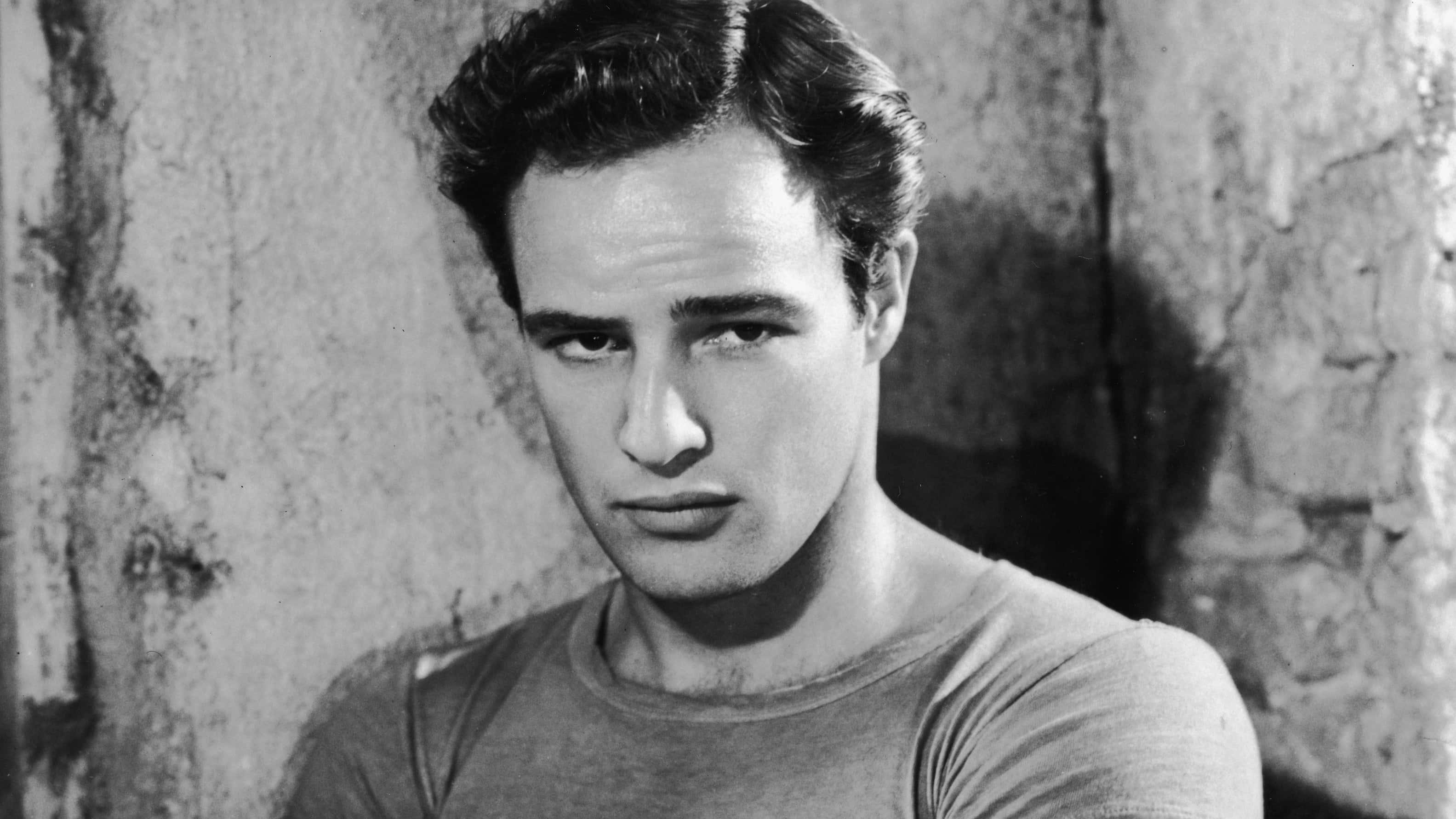 Portrait Of Marlon Brando.