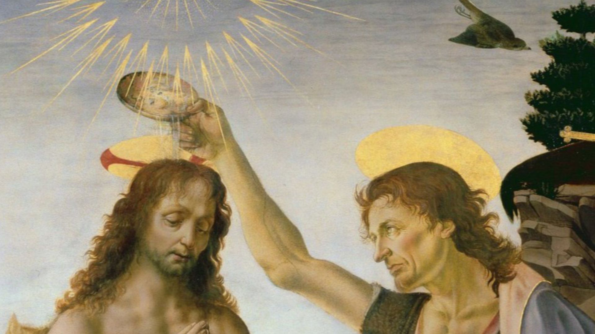 File:Andrea del Verrocchio, Leonardo da Vinci - Baptism of Christ - Uffizi.jpg