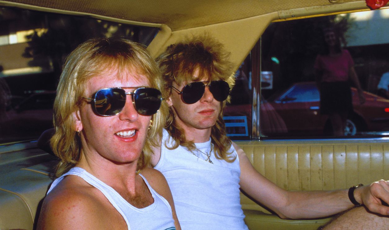 Gettyimages - 135427607, Def Leppard File Photos Phil Collen & Steve Clark during Def Leppard File Photos in Los Angeles, California, United States.