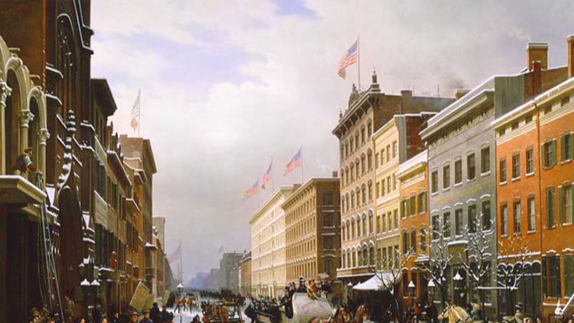 File:Hippolyte Sebron - Rue De New-York En 1840.jpg