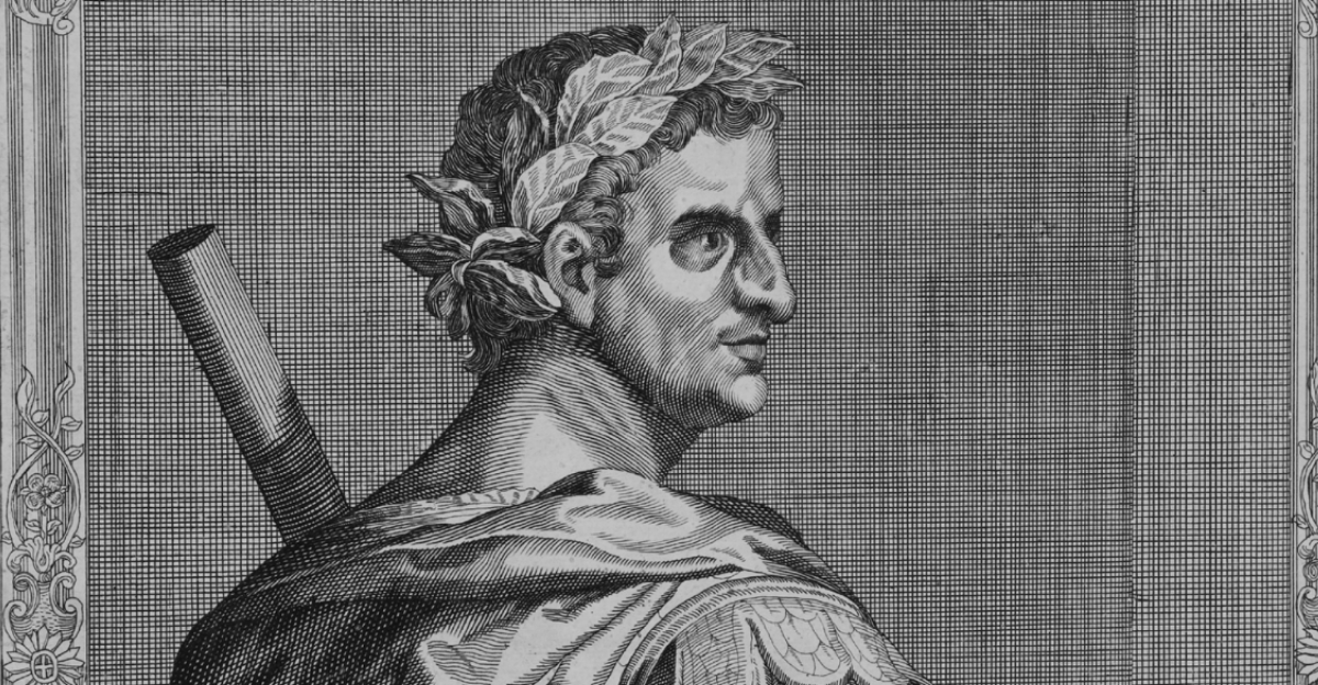 Italy/Holland: 'Tiberius, Emperor of Rome' (42 BCE - 37 CE), line engraving by Aegidus Sadeler (Netherlands, 1570-1629), after Titian, 17th Century