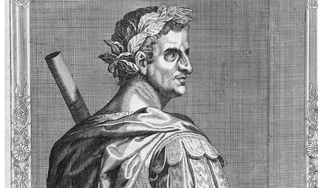 Italy/Holland: 'Tiberius, Emperor of Rome' (42 BCE - 37 CE), line engraving by Aegidus Sadeler (Netherlands, 1570-1629), after Titian, 17th Century