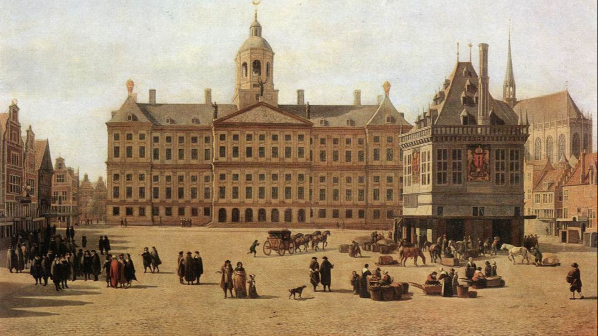 File:Berckheyde, Gerrit - Dam square Amsterdam - Gemäldegalerie Alte Meister (Dresden).jpg