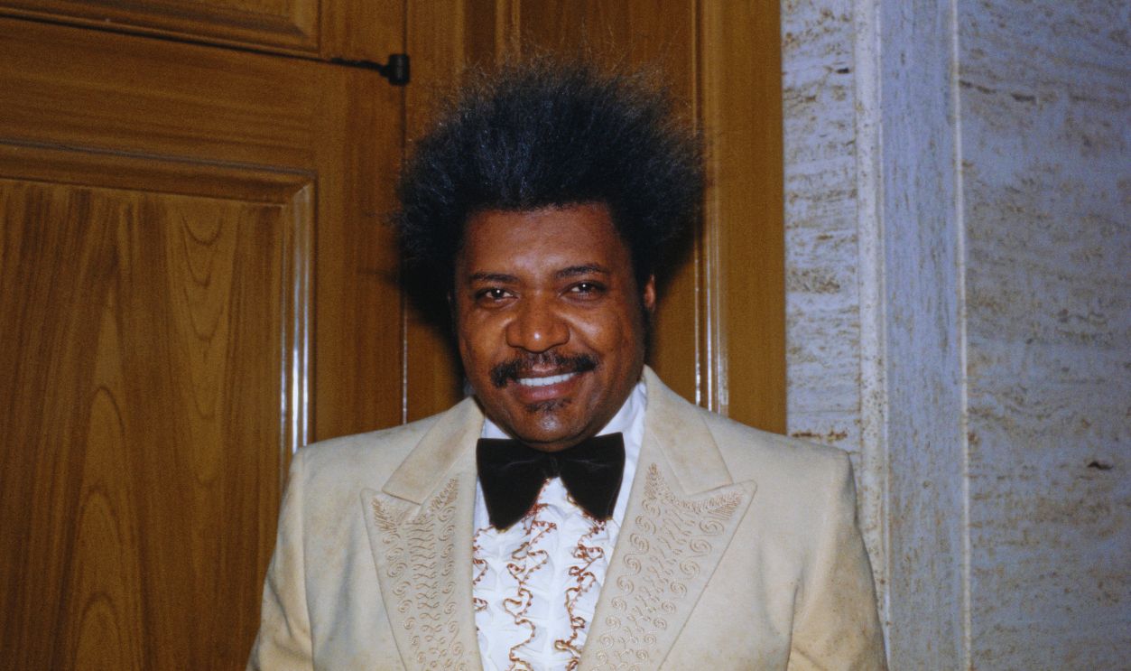 Gettyimages  - 2158975802, Don King American boxing promoter Don King pictured wearing a bow tie at an event in New York, August 14th 1979. 