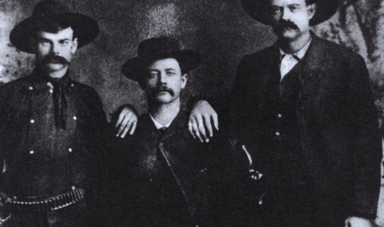 Gettyimages - 463997585, A disputed photograph of the train robber and outlaw Sam Bass, c1877-1878 (1954).