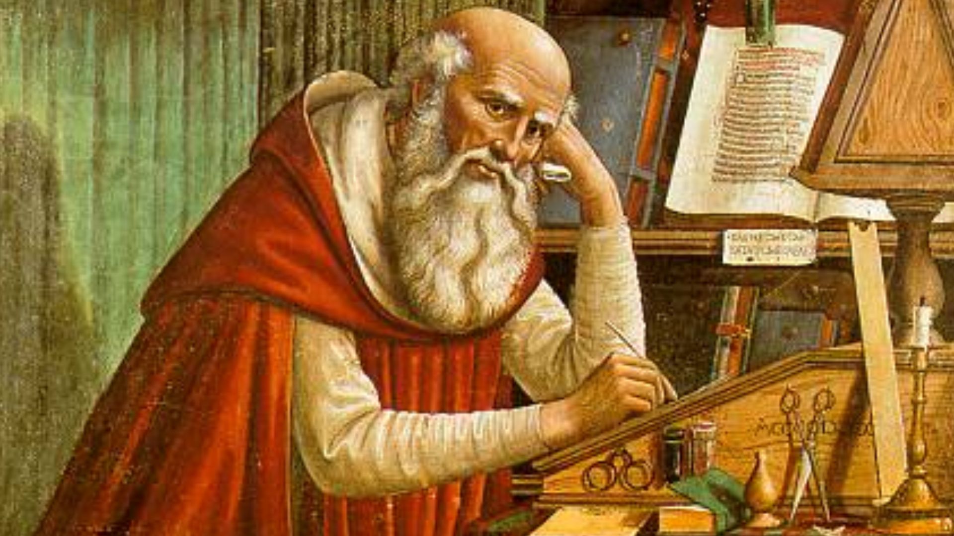 File:Domenico Ghirlandaio - St Jerome in his study.jpg