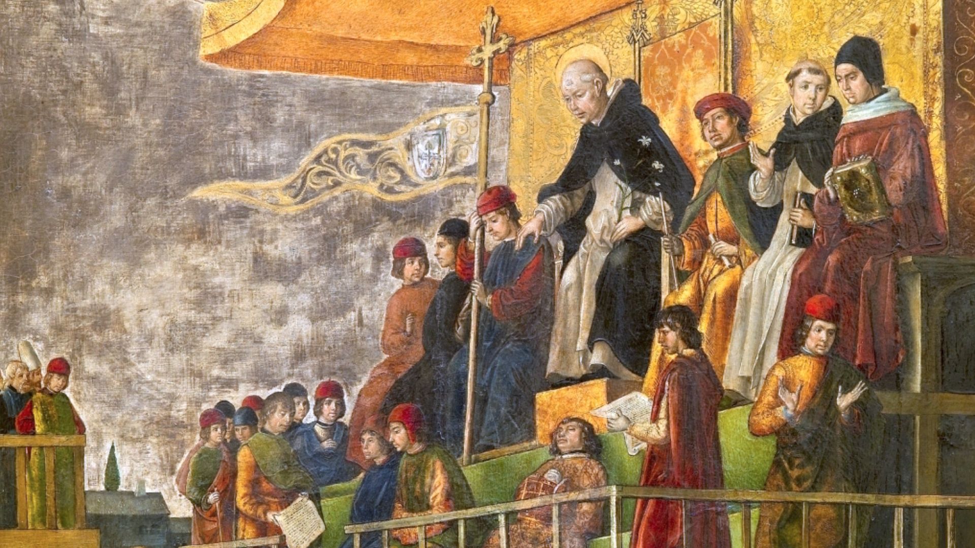 File:Pedro Berruguete Saint Dominic Presiding over an Auto-da-fe 1495.jpg