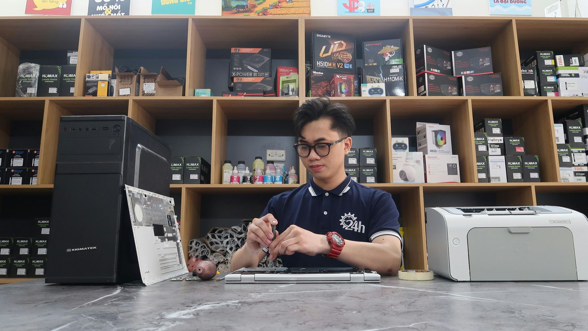 Trung Tâm Máy Văn Phòng 24H