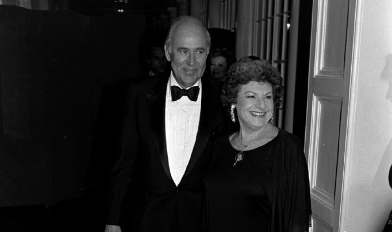 Carl Reiner and Estelle Reiner attend an event at the White House in Washington, D.C., on December 2, 1984.