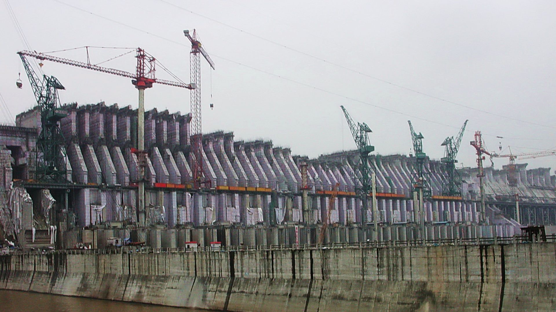 File:施工中的三峽大壩 Three Gorges Dam under construction - panoramio.jpg
