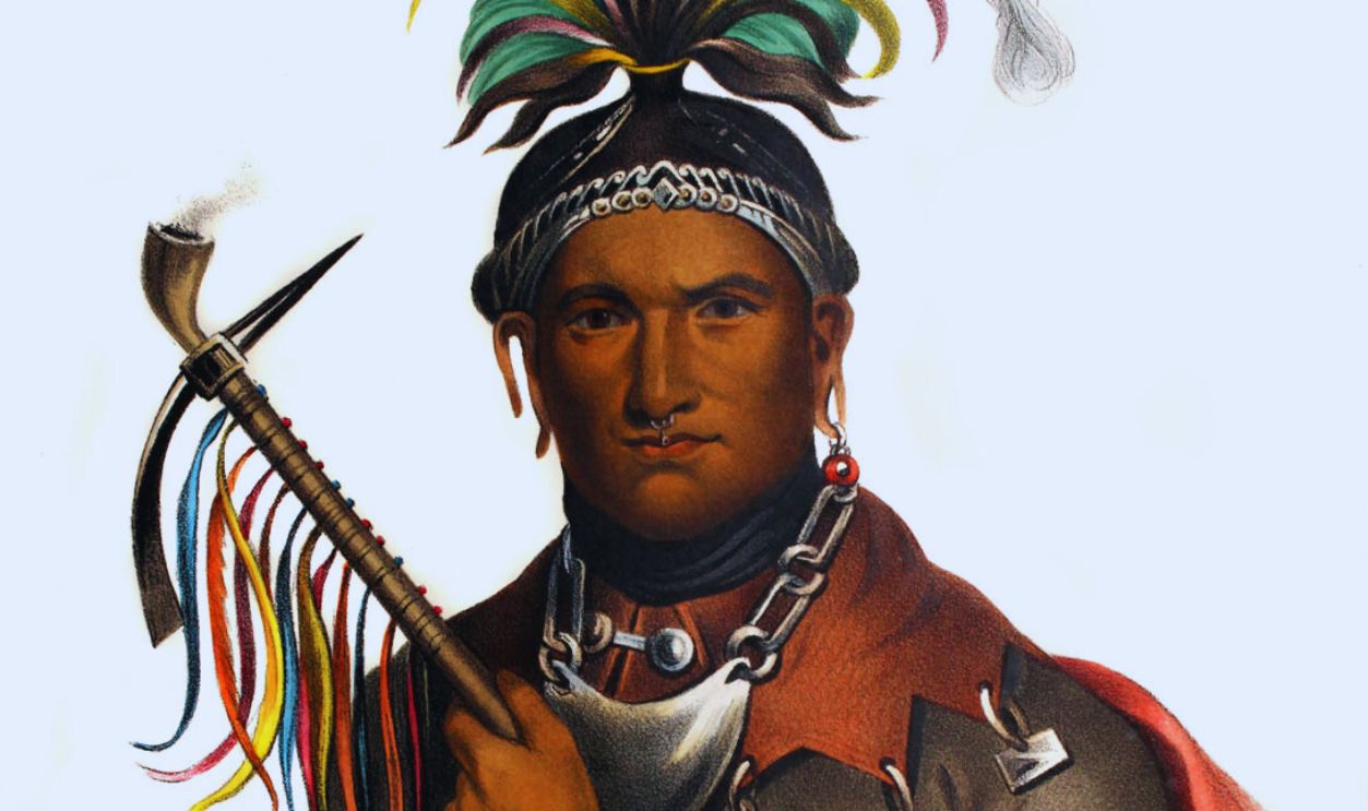 Gettyimages - 171191435, Kiontwogky ('Cornplanter'), a Seneca chief Kiontwogky ('Cornplanter'), a Seneca chief, c. 1750  18 February 1836. Native American chief of the Seneca tribe of the Iroquois, negotiator between United States government and indigenous peoples, and signatory to the 1784 treaty of Fort Stanwix. 