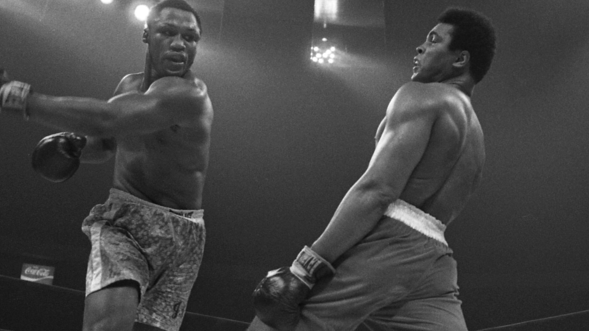File:Muhammad Ali avoids punch from Joe Frazier.jpg