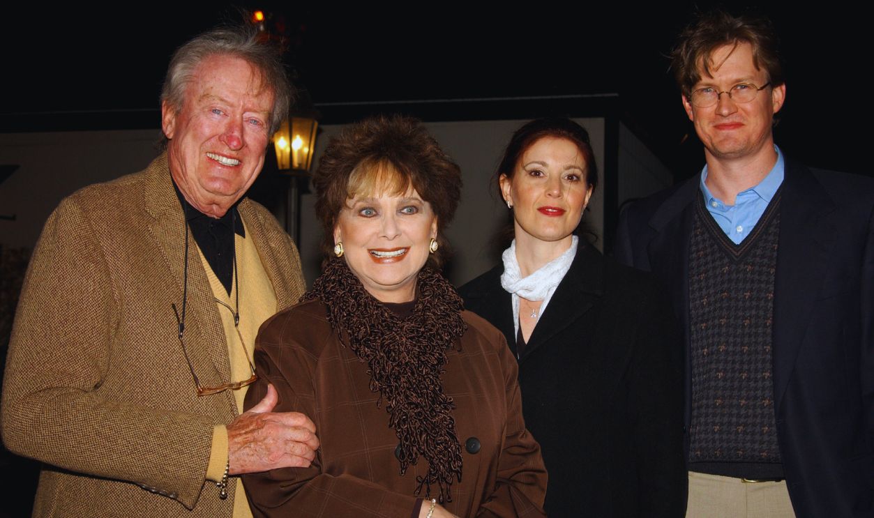 Gettyimages - 76191203, Jay Johnson - The Two and Only - Solo Show Opening Tom Poston, wife Suzanne Pleshette, son Jason Poston and Gianna Babando