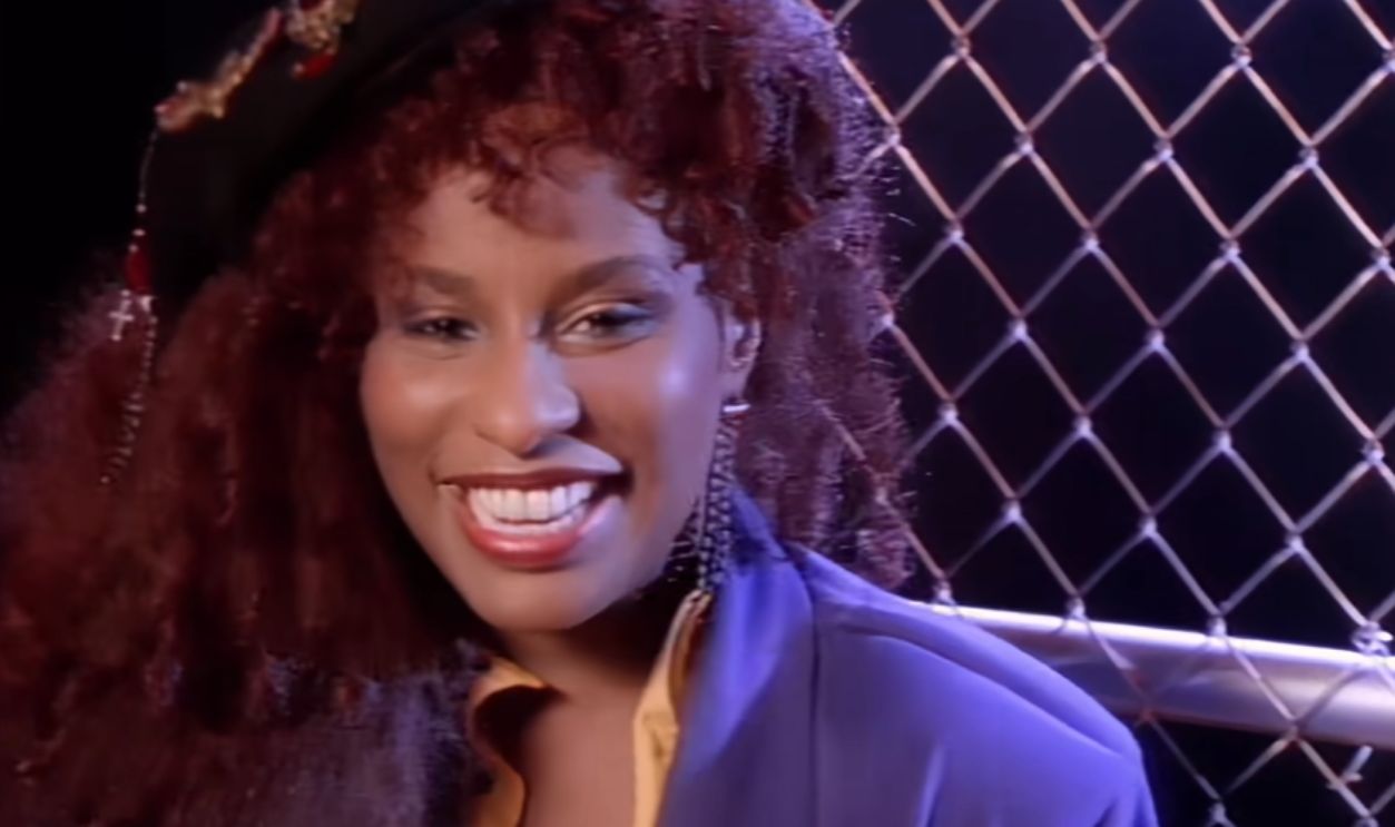 Screenshot from I Feel For You by Chaka Khan (1984) 