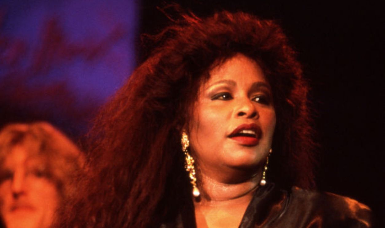 La chanteuse américaine Chaka Khan en concert en janvier 1996