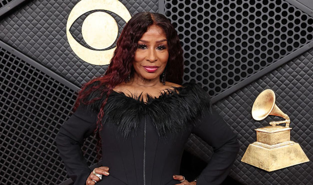 LOS ANGELES, CALIFORNIA - FEBRUARY 01: (FOR EDITORIAL USE ONLY) Chaka Khan attends the 68th GRAMMY Awards at Crypto.com Arena on February 01, 2026 in Los Angeles, California.